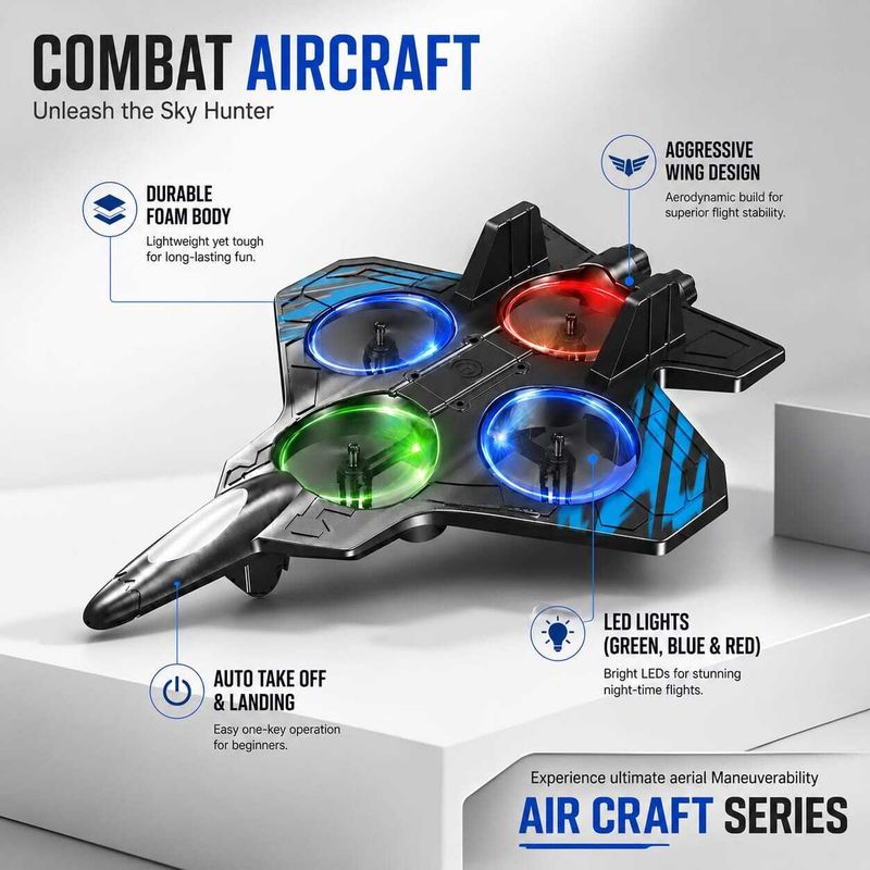 NexusVentures RC Fighter Jet Plane 2026 - Image 3