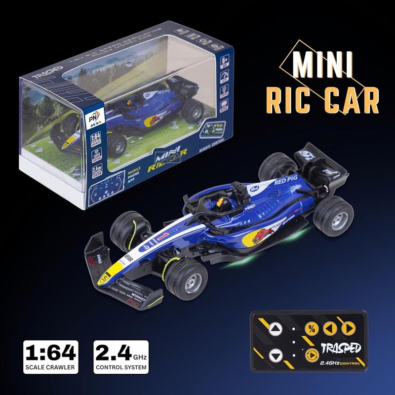 PN AVAN 1:64 Formula RC Racing Car with APP Control - Image 5