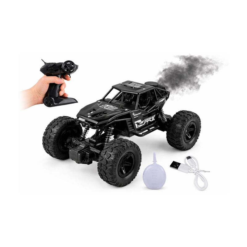 Remote Control Rock Crawler Car with Smoke Effect - Image 2