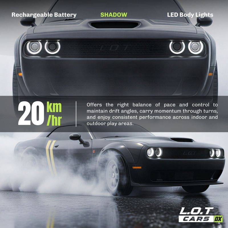 L.O.TCARS Shadow Remote Control Drifting Car 4WD - Image 5