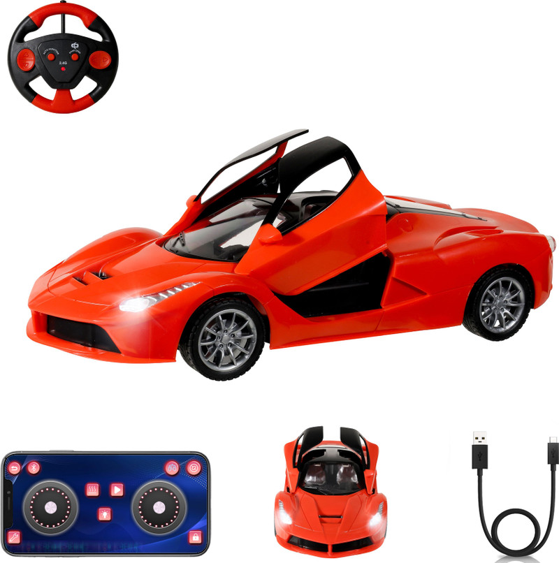 Wonder SportsCarRemote Controlled Racing Sports Car for Kids_Red Red