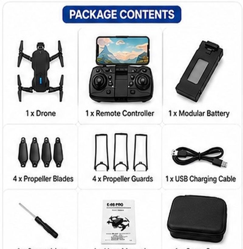 Sita 4K Full HD Drone with Dual Camera - Image 5