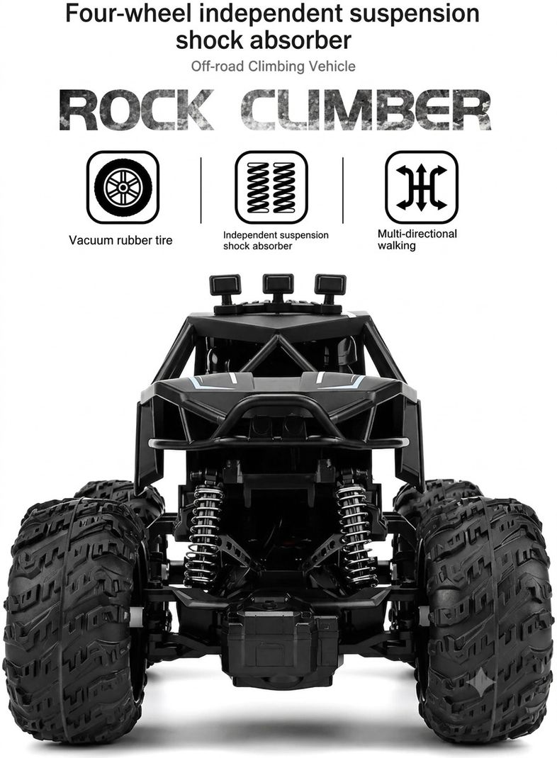 FUN DREAMZ RC Rock Crawler Car for Kids - Image 4