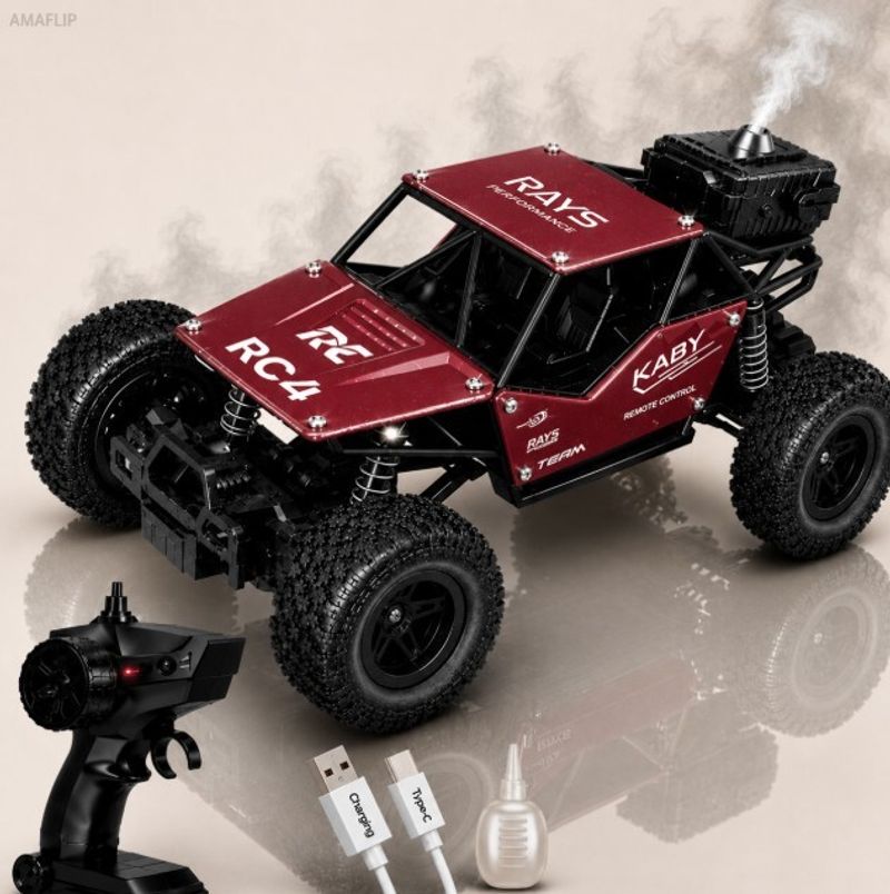 Amaflip 1:18 Scale 4WD RC Rock Crawler - Image 2