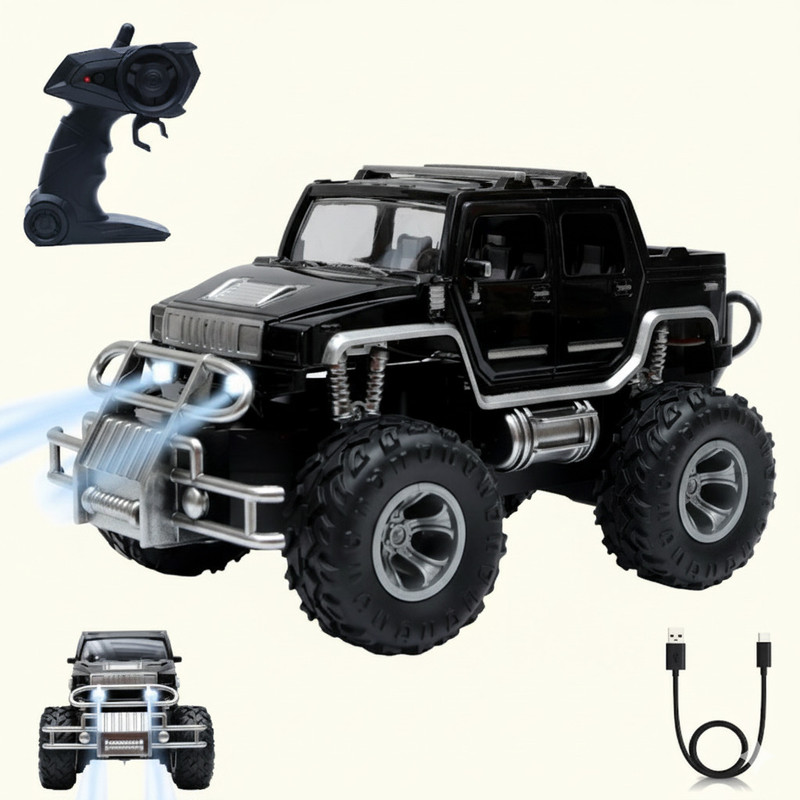 Wonder Toys Warrior Off Roader Rechargeable Remote Control Car|4x4 Monster Truck - Warrior Off Roader Rechargeable Remote Control Car|4x4 Monster Truc