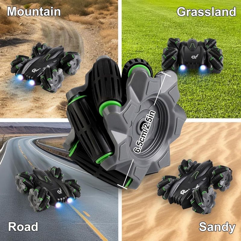 MGKENTERPRISE 4X4 Black Remote Control Drift Car - Image 5
