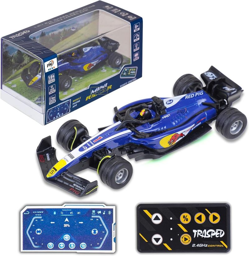 PN AVAN 1:64 Formula RC Racing Car with APP Control - Image 2
