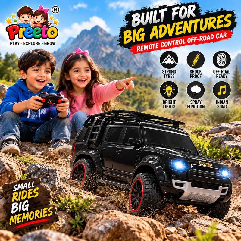 Preeto Defender Black Remote Control - Image 6