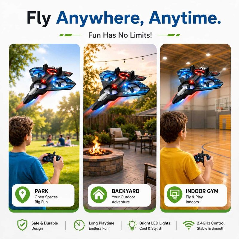NexusVentures RC Fighter Jet Plane 2026 - Image 4