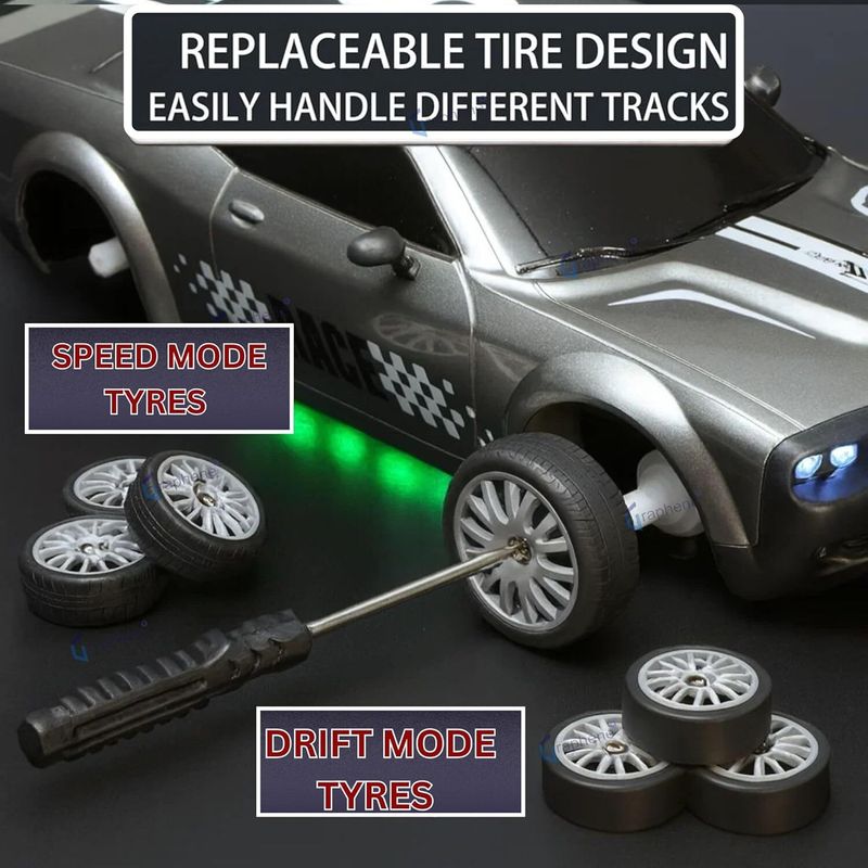 Flytek Rechargeable 4x4 RC Drift Car - Image 5
