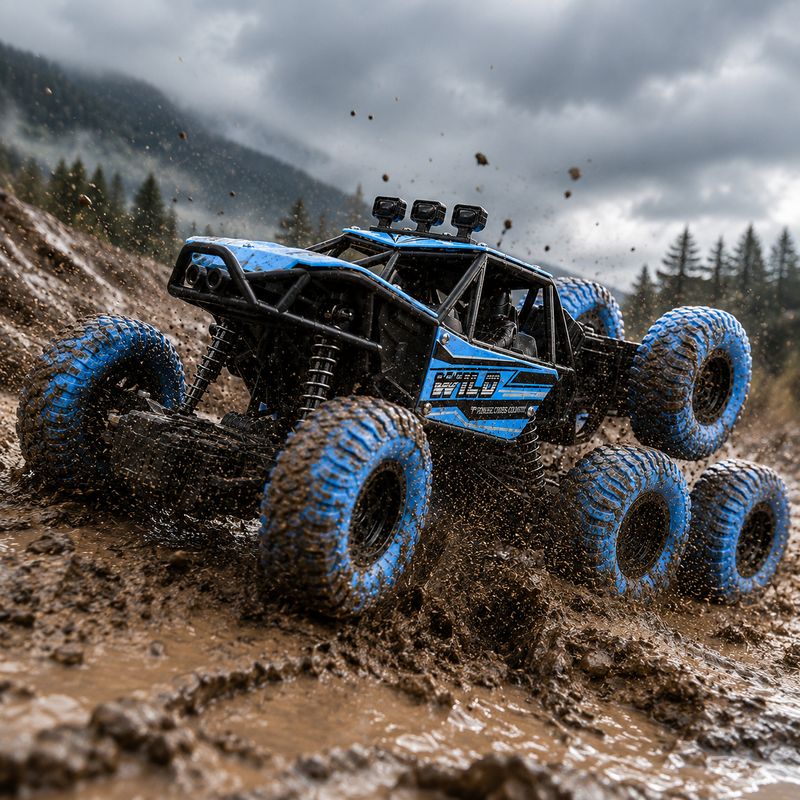 FANSEEKART 8 Wheel Remote Control Monster Truck - Image 2