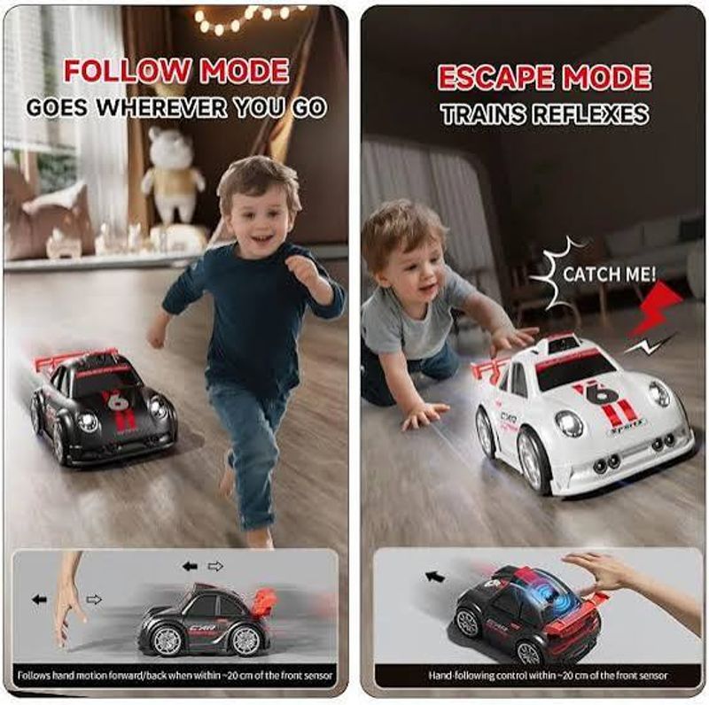 4uonly Mini Drift RC Car Follow Modes Multicolor - Image 5