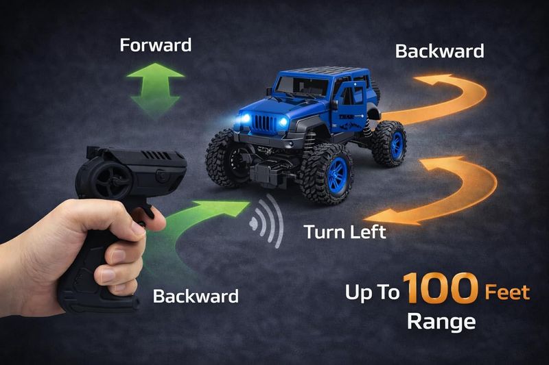 Divine creation Thar Beast 4x4 RC SUV - Image 4