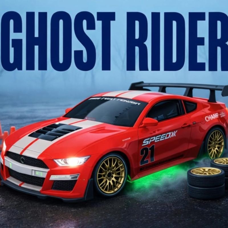 ROCKETHEART Drift Racer 2.4GHz RC Car (Red) - Image 7