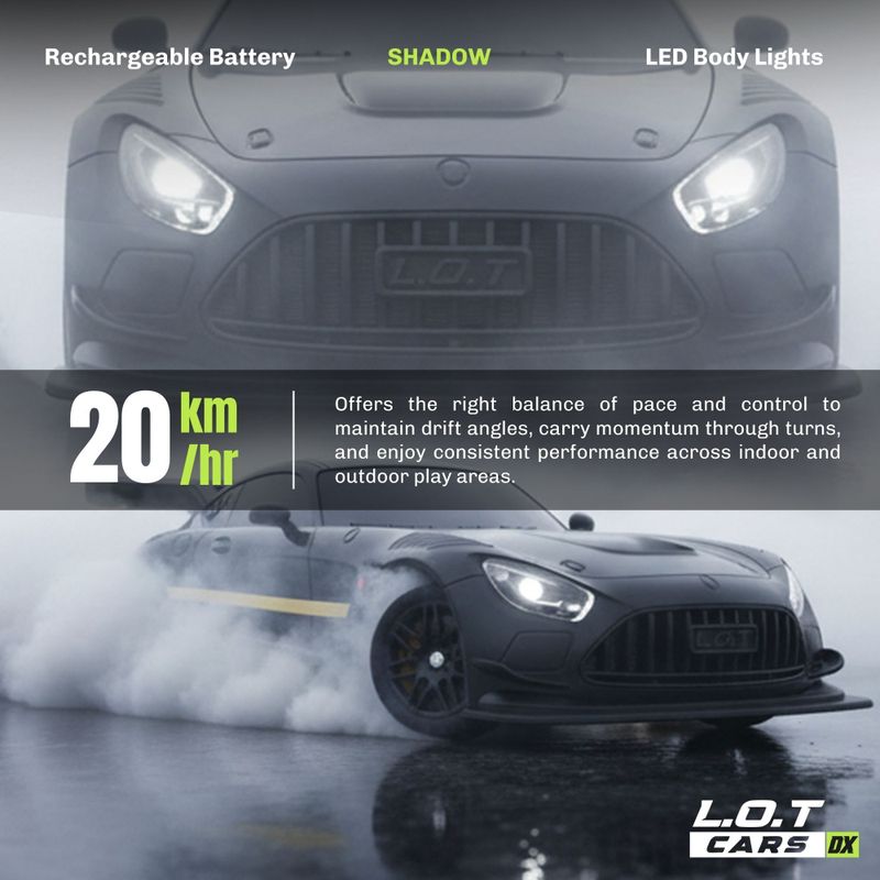 L.O.T CARS Shadow Remote Control Drifting Car - Image 4