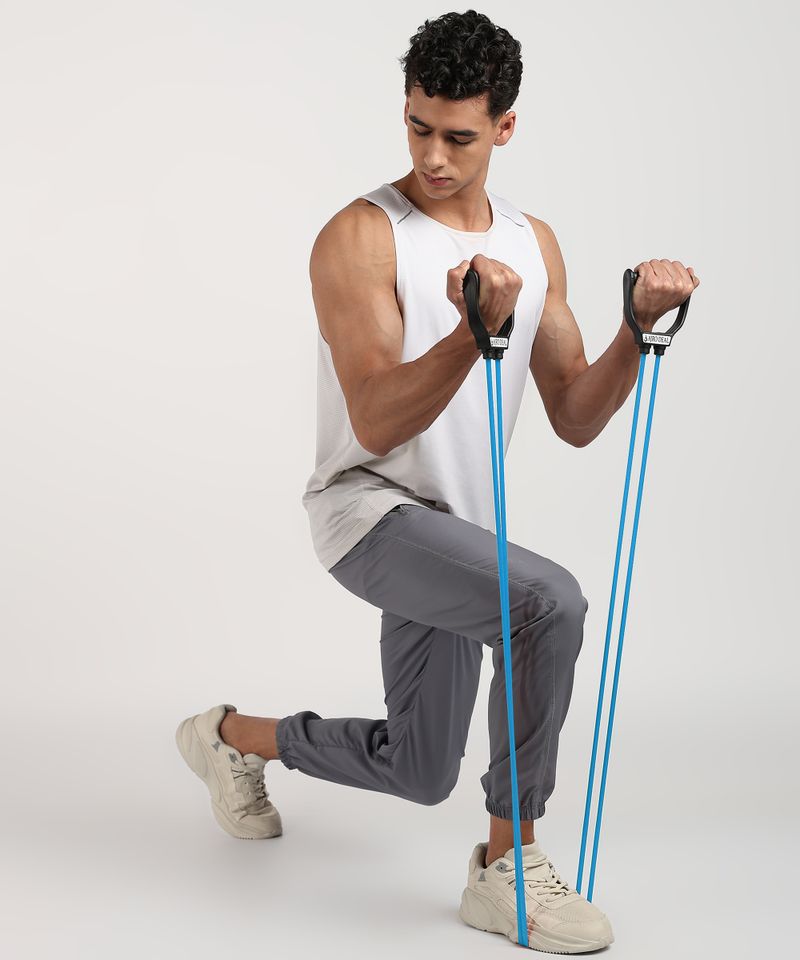 AJRO DEAL Combo of 2 Resistance Tubes & Hand Grip - Image 6
