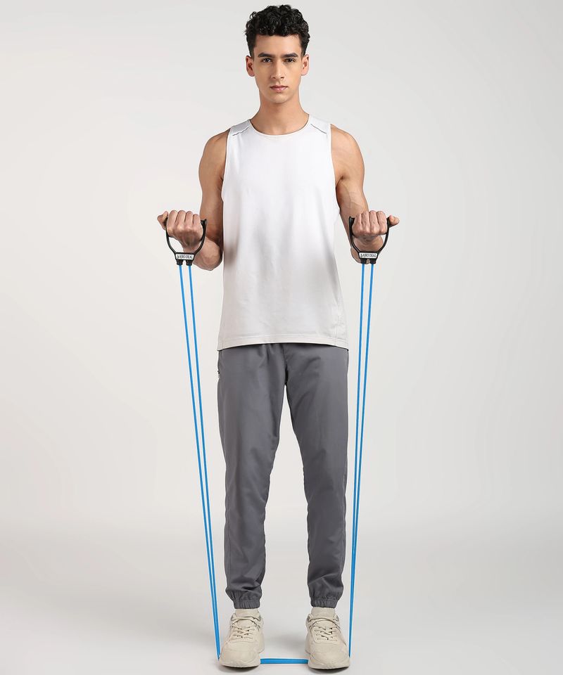 AJRO DEAL Combo of 2 Resistance Tubes & Hand Grip - Image 5