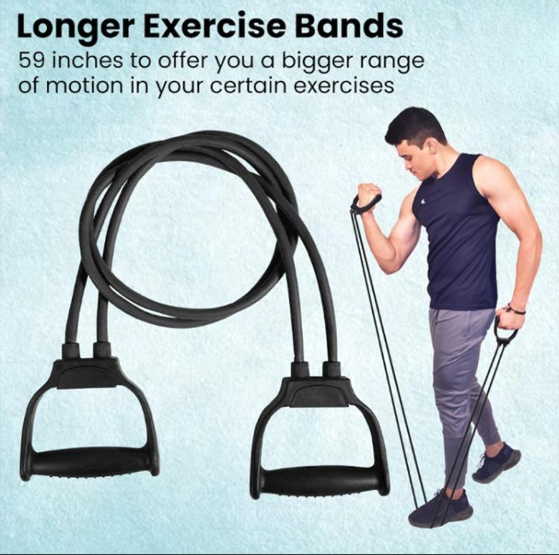 BOLDDISH Toning Tube + V-shape Hand Grip + Digital Hand Grip - Image 3