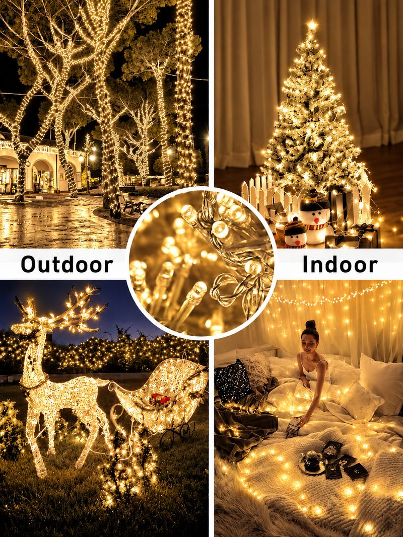 NEXIFY 100 LED 20m Gold String Rice Lights - Image 6