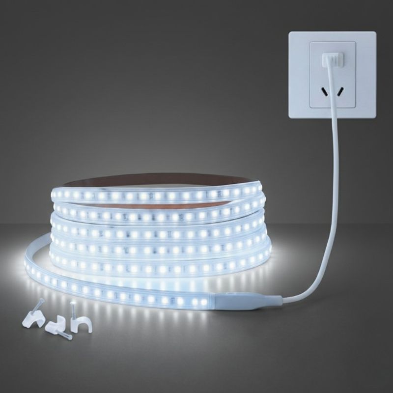 Errol 240 LEDs 2m White Steady Strip Rice Lights - Image 4