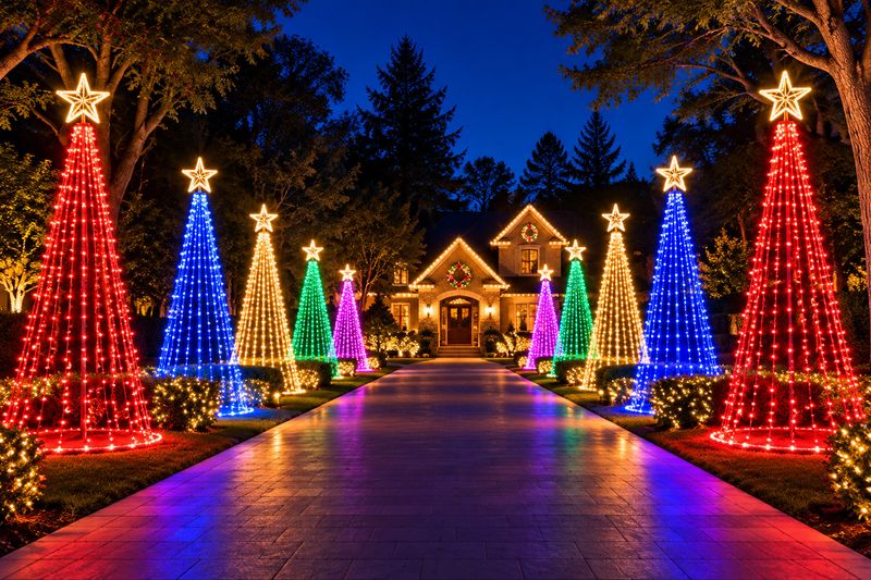 PESCA 40 LEDs 11 m Multicolor Steady String Rice Lights (Pack of 10) - Image 5