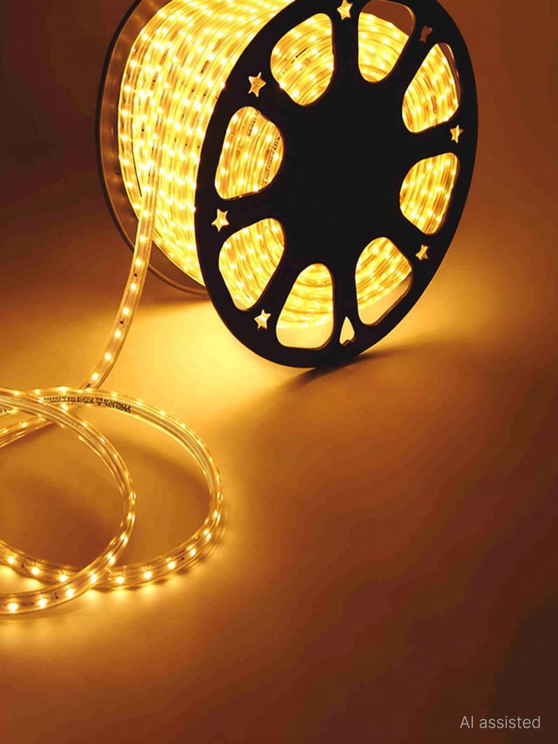 inooBeam 2400 LEDs 10.05m Yellow Steady Strip Lights - Image 4