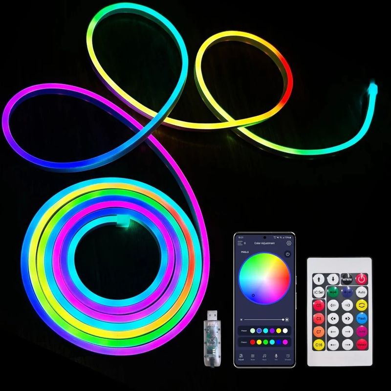 Sumraj 12 LEDs 5m Multicolor Flickering Strip - Image 3