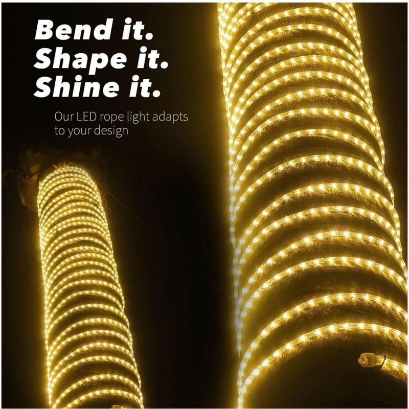 Longitude 1200 LEDs 10m Yellow Rice Lights - Image 3