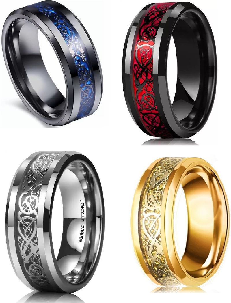 IGA COLLECTION Dragon Finger Thump Ring - Image 3