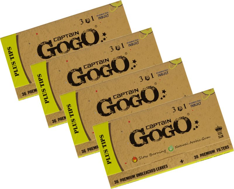 CAPTAIN GOGO Rolling Paper (Pack of 4) - Image 2