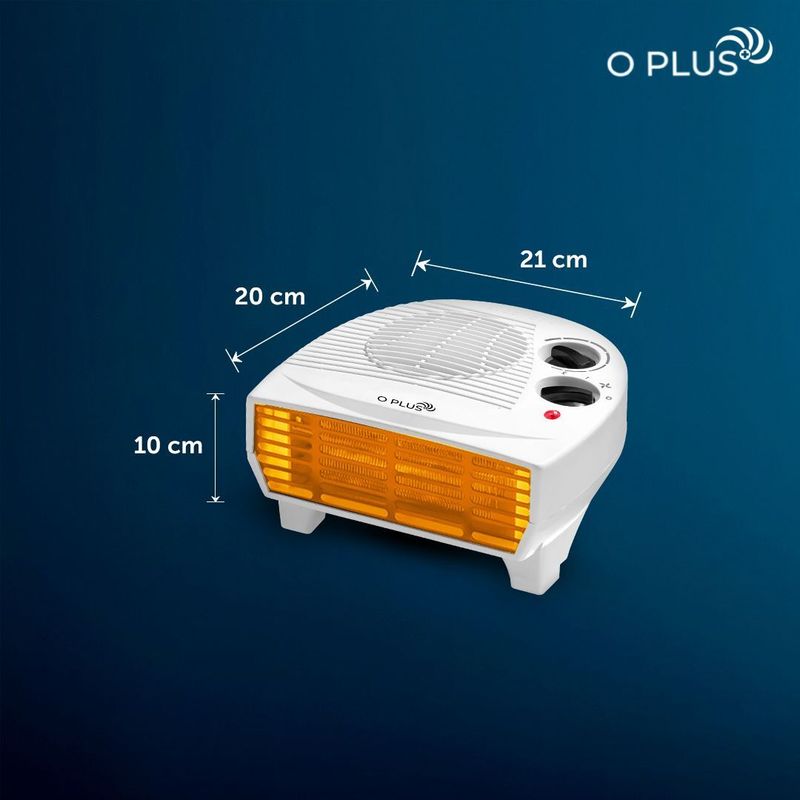 O PLUS Racer 1000/2000 Watt With Led Power Indicator Copper Motor| Winter Room Heater| Fan Room Heater - Image 5