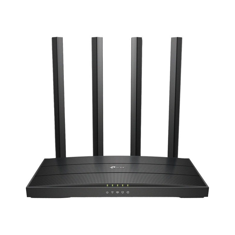 Tp-link Archer C6 Mu-mimo Gigabit Wireless Router 2.4 Ghz, 5 Ghz 1200 Mbps Wifi Speed Dual Band External Antenna Ethernet Cable Broadband