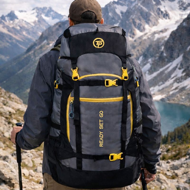 Travel Point 60L Waterproof Trekking Bag - Image 3