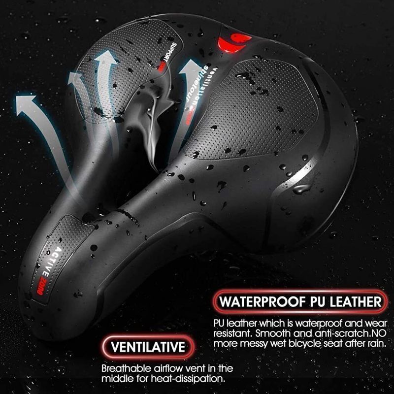 squarefit Cycle Seat Cushion with Extra Padding - Image 6