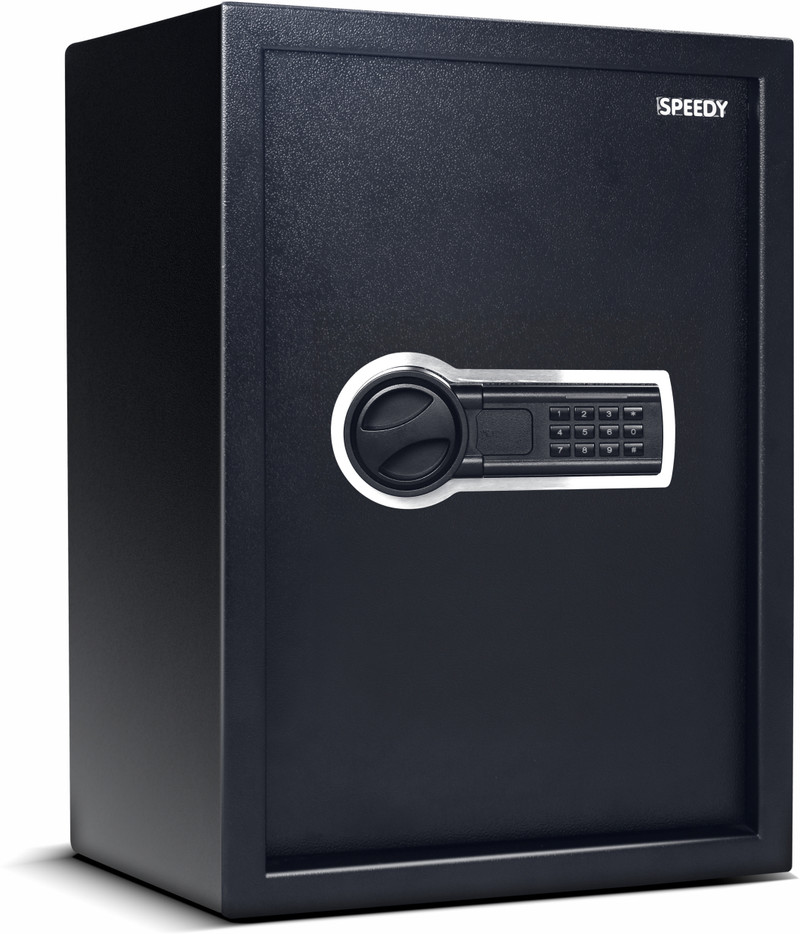 SPEEDY 56 Litres Digital Locker for Home and Office with 2-way Access | Black Safe Locker (Digital)