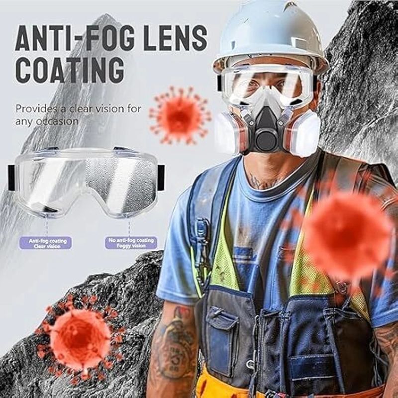 PADRAS Gas Mask Reusable Respirator With Filters - Image 6