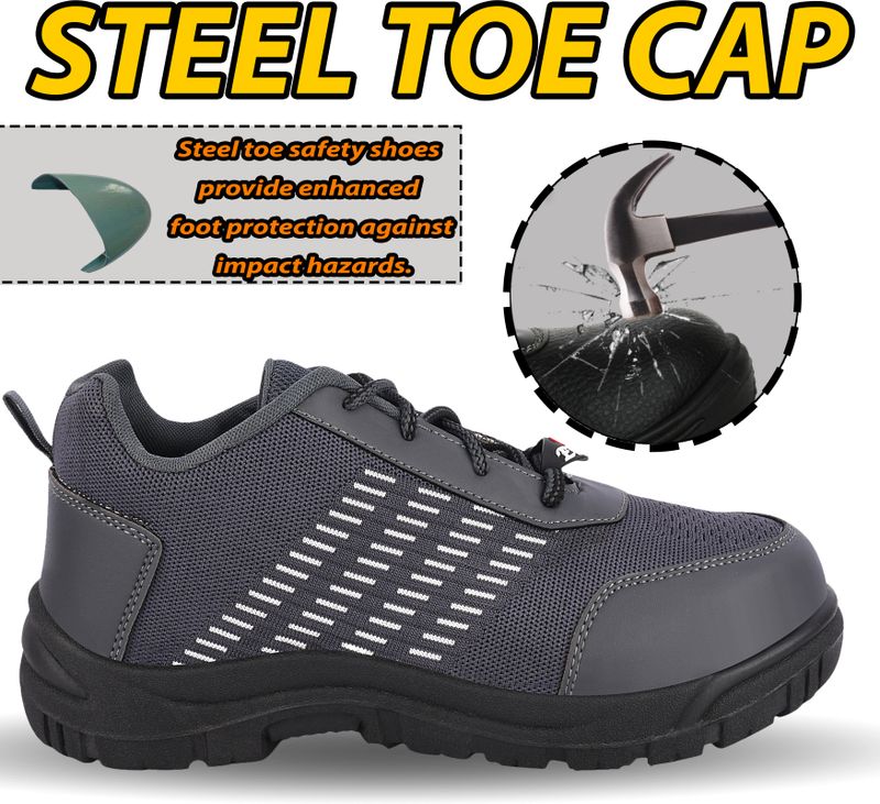 Xellent Steel Toe Mesh Safety Shoe - Image 4