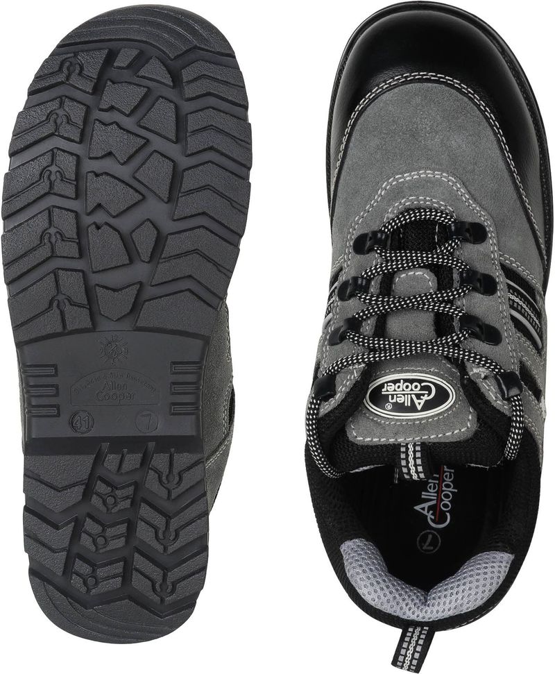 Allen Cooper Steel Toe PU Safety Shoe - Image 4