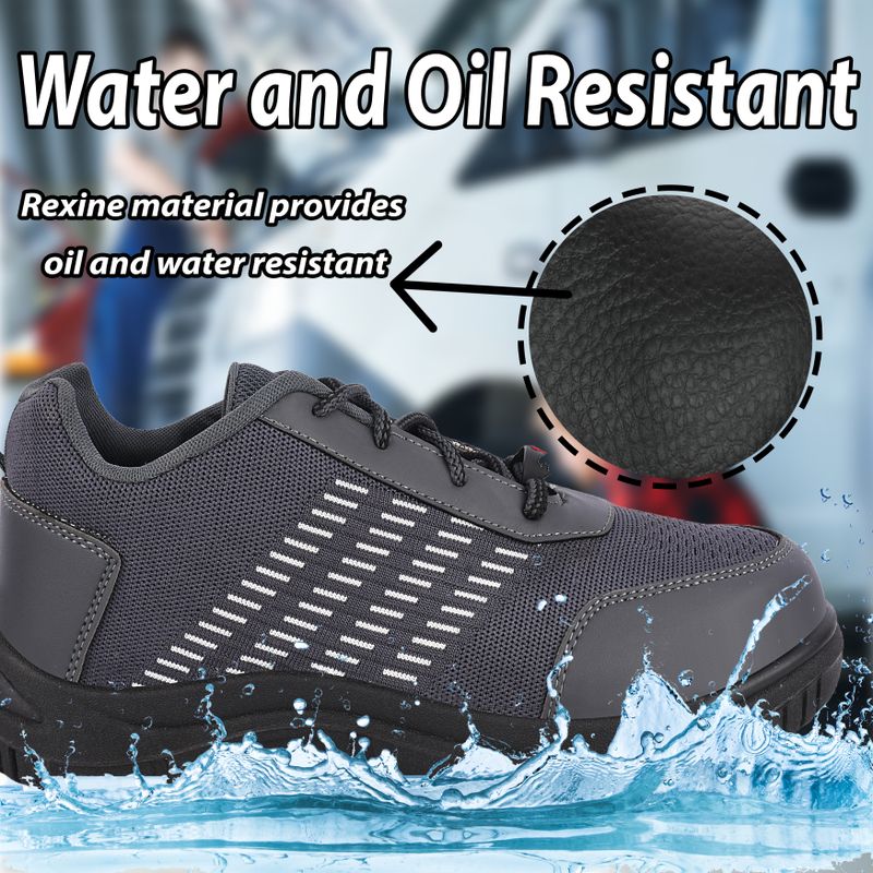 Xellent Steel Toe Mesh Safety Shoe - Image 3