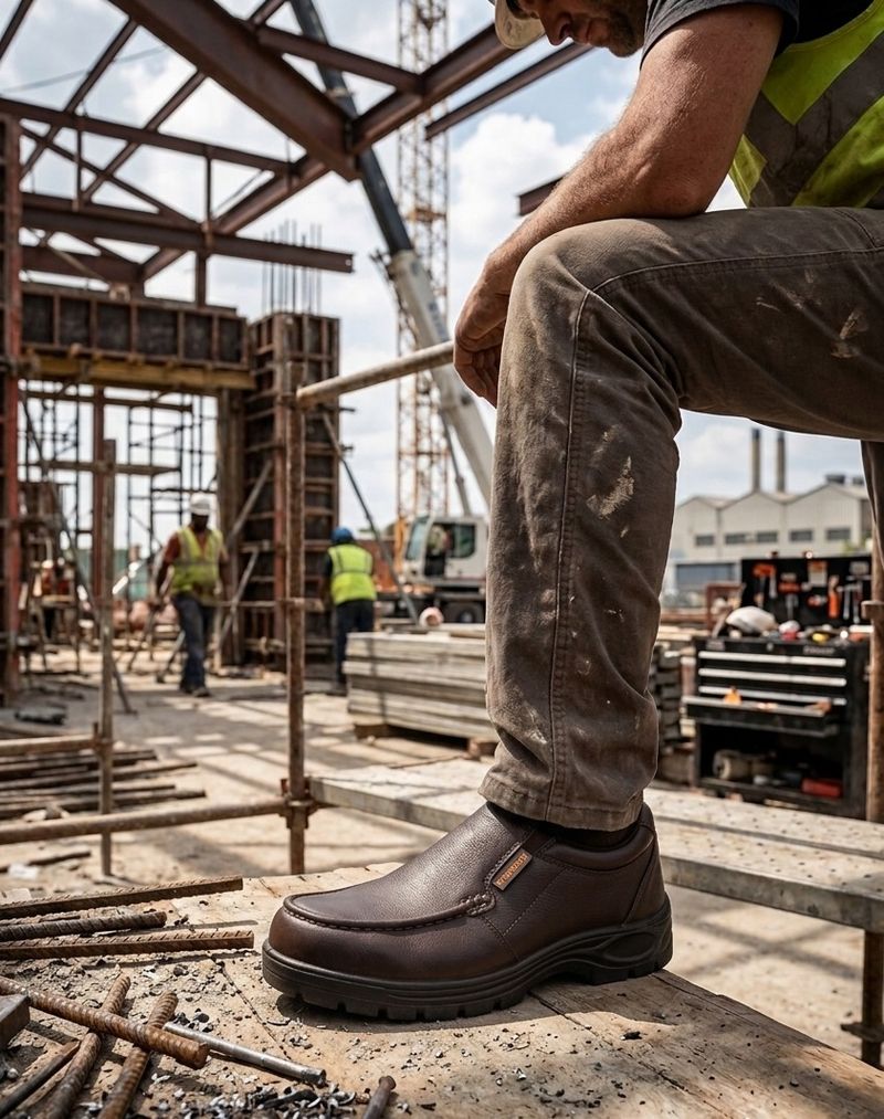 FROSINO Steel Toe Synthetic Leather Safety Shoe - Image 4
