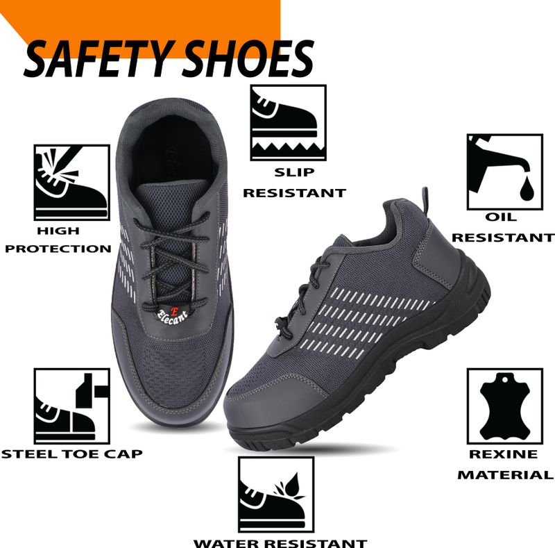 Xellent Steel Toe Mesh Safety Shoe - Image 6