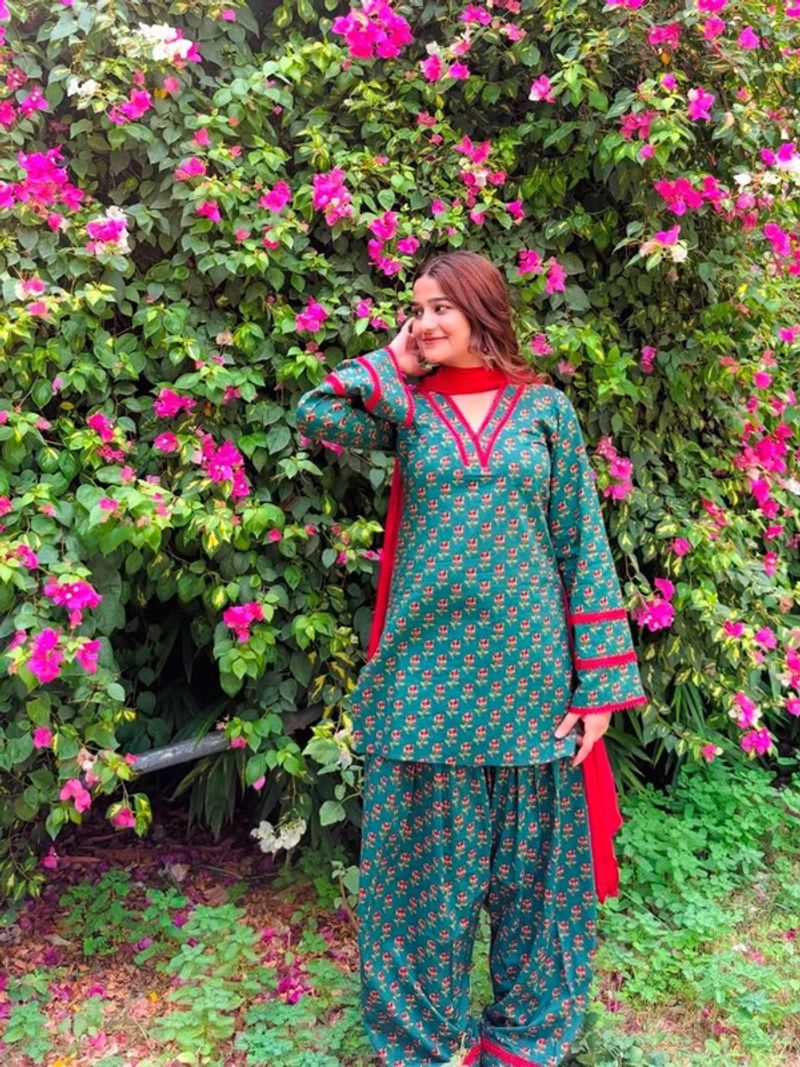 Attire Aura xxx Printed Kurta, Patiala & Dupatta Set - Image 4