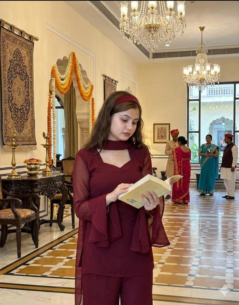 MSbharshiv Solid Anarkali Kurta Set - Image 4