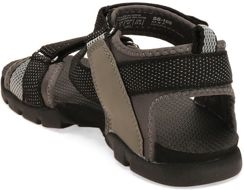 Sparx Men SS 105 Sports Sandal (Black, Brown, UK 6) - Image 6