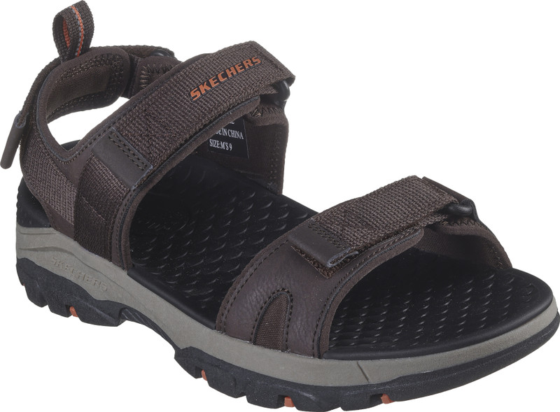 Skechers Men TRESMEN - RYER Casual Sandal Brown , 10