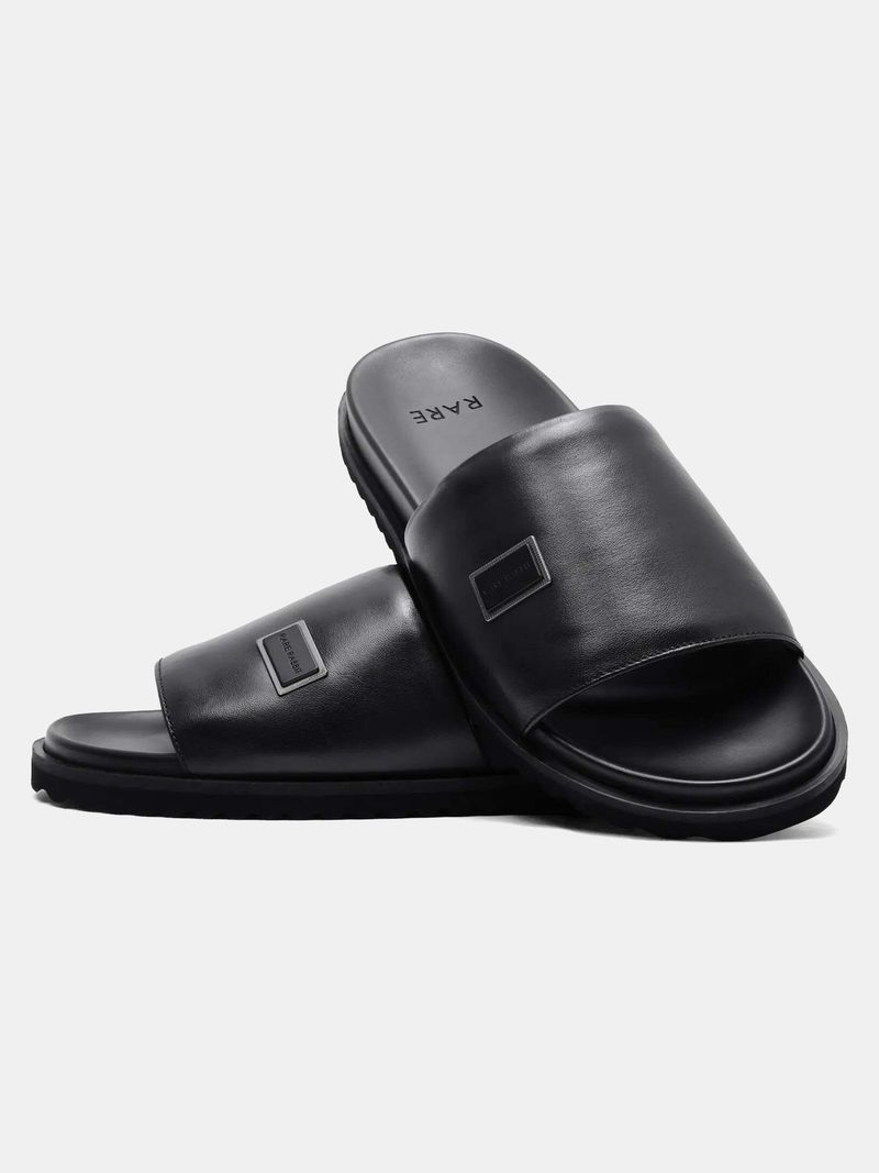 RARE RABBIT Men Sandal (Black , 10) - Image 6