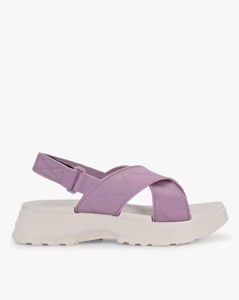 OMRPM Women Wedges Sandal (Purple , 6) - Image 5