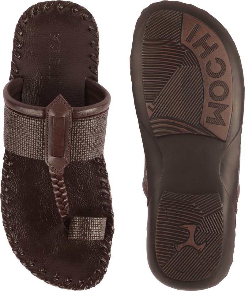 MOCHI Men Casual Sandal (Brown , 9) - Image 4