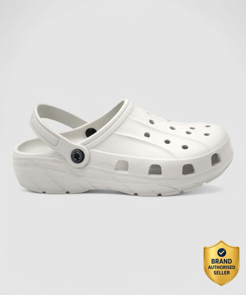 Men Clogs Sandal (Off White , 8)