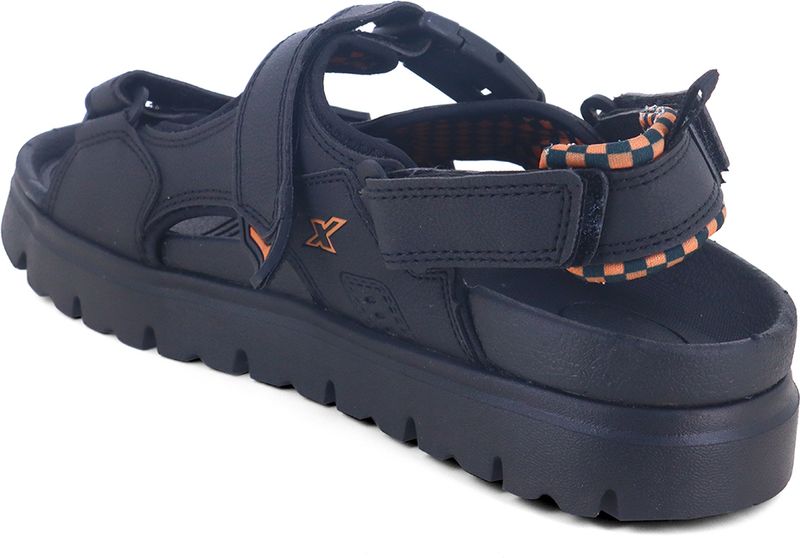 Sparx Men Casual Sandal (Black, Copper , 8) - Image 6